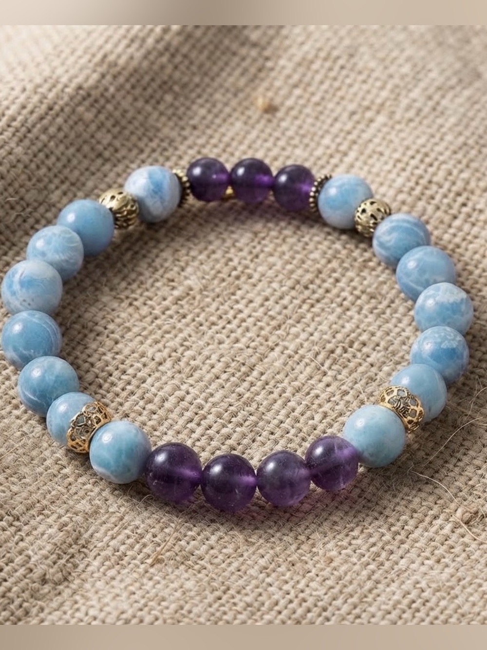 Larimar and Amethyst Bravo